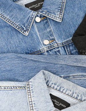 Blå denimjakke fra Perfect Jeans